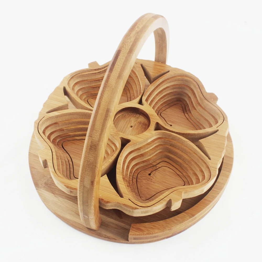 Foldable Bamboo Fruit Basket Home Decoration Nuts Snacks Fruit Bowl Ornament Gift Basket Candy Storage Basket Kitchen Fruit Tray
Foldable Bamboo Fruit Basket Home Decoration Nuts Snacks Fruit Bowl Ornament Gift Basket Candy Storage Basket Kitchen Fruit Tray