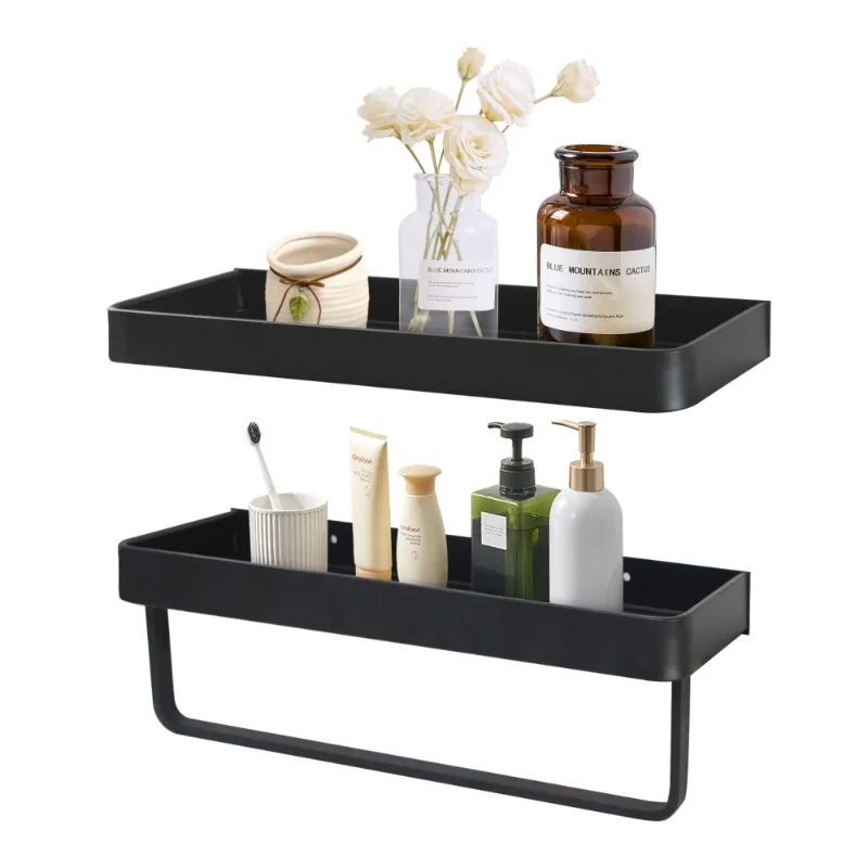 Bathroom Organizer Black Bathroom Shelf Kitchen Wall Shelf Shower Holder Storage Rack Towel Bar Robe Hooks Bath Wall Shelf
Bathroom Organizer Black Bathroom Shelf Kitchen Wall Shelf Shower Holder Storage Rack Towel Bar Robe Hooks Bath Wall Shelf