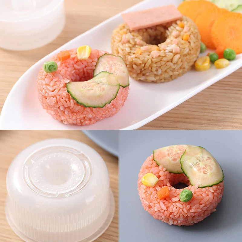 School season Donut Round Rice Ball Mold Non-Stick Sushi Maker DIY Easy Rice Ball Press Mold Children's Baby Bento Set Kitchen
School season Donut Round Rice Ball Mold Non-Stick Sushi Maker DIY Easy Rice Ball Press Mold Children's Baby Bento Set Kitchen