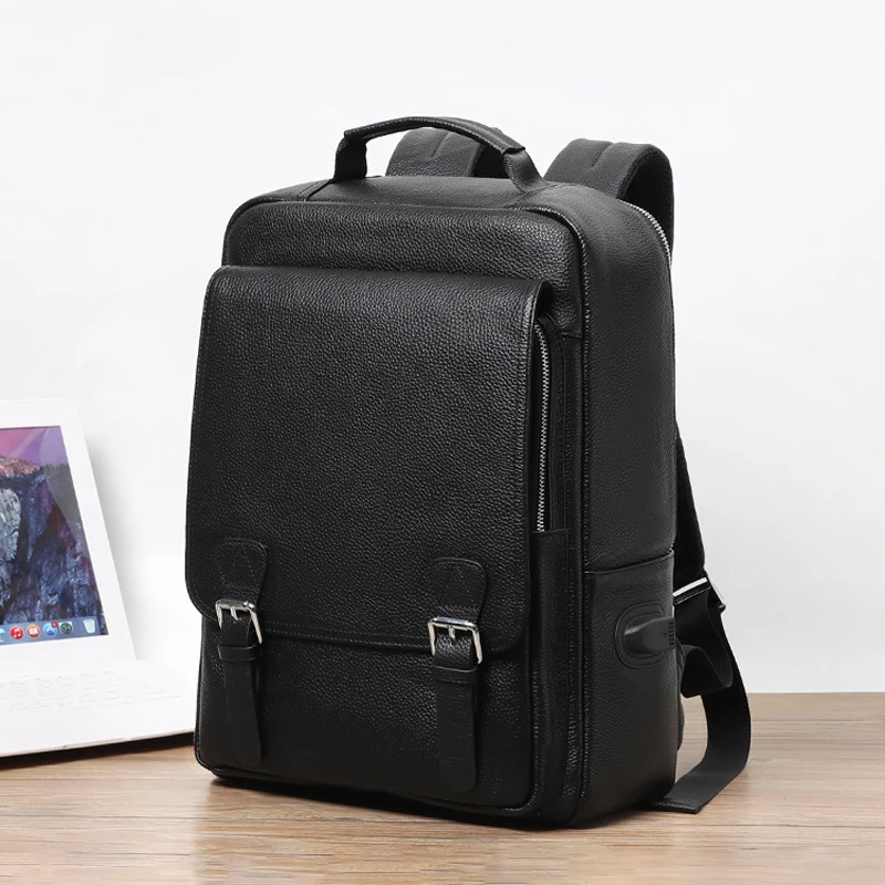 AETOO Leather commuting backpack men's backpack Multifunctional computer backpack men's casual large capacity shoulder baotou l
AETOO Leather commuting backpack men's backpack Multifunctional computer backpack men's casual large capacity shoulder baotou l