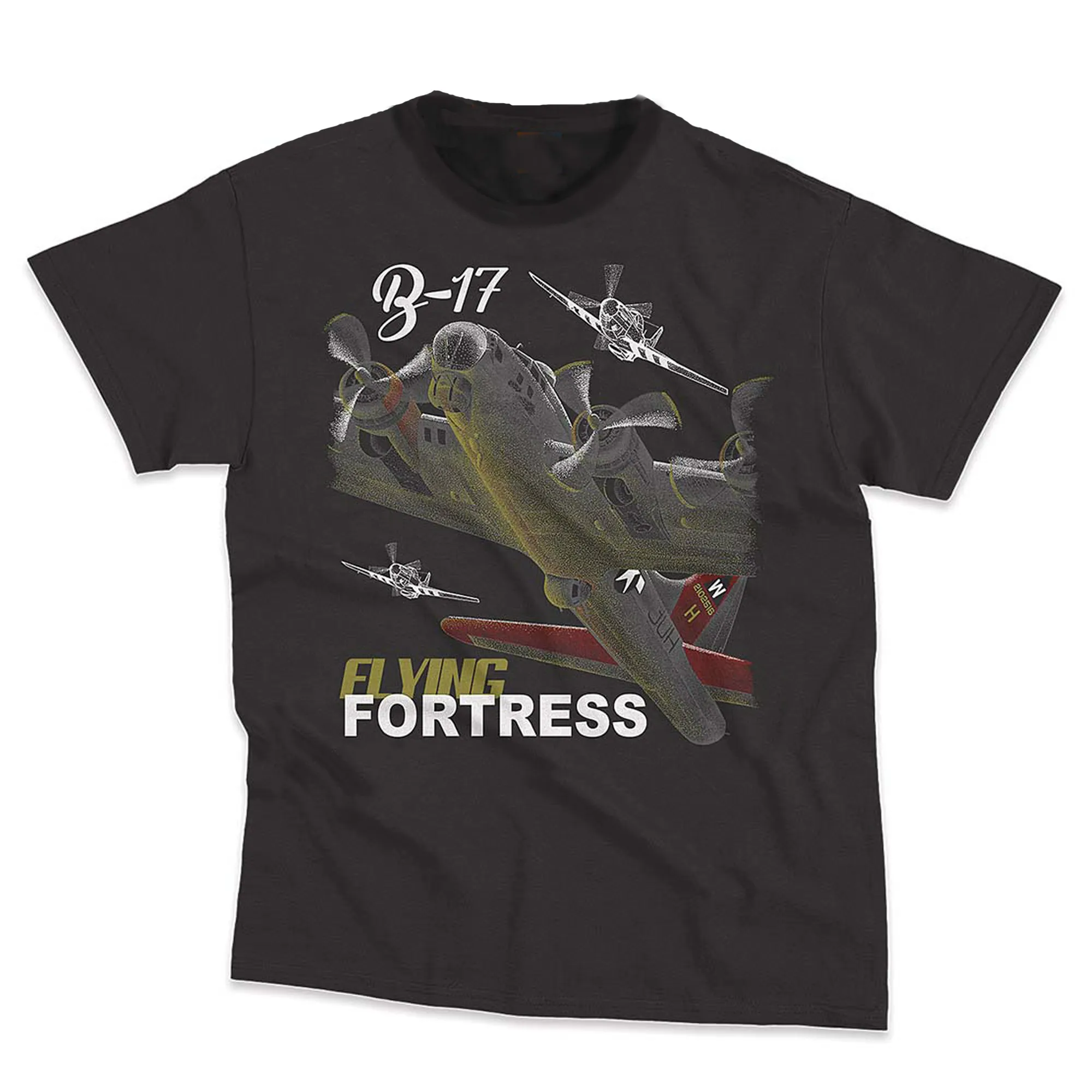 

B-17 Flying Fortress Bomber Striking Image Printed T Shirt. Short Sleeve 100% Cotton Casual T-shirts Loose Top new Size S-3XL