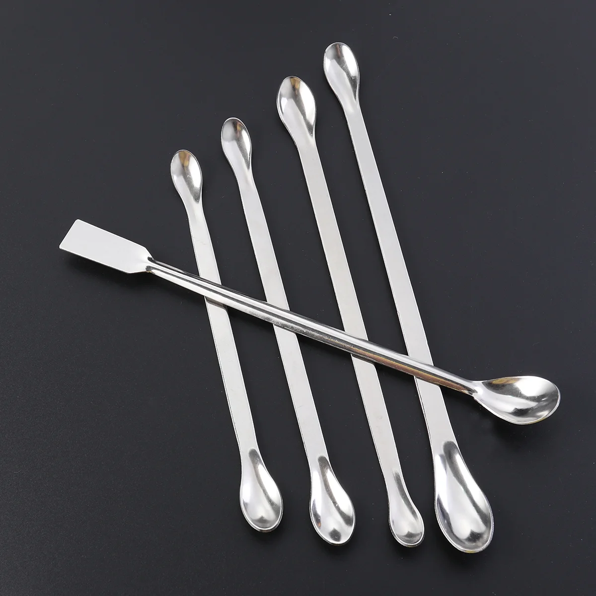 Stainless Steel Lab Spoon Spatula Laboratory Sampling Spoon Mixing Spat Set Working Scraper Laboratory Equipment
Stainless Steel Lab Spoon Spatula Laboratory Sampling Spoon Mixing Spat Set Working Scraper Laboratory Equipment