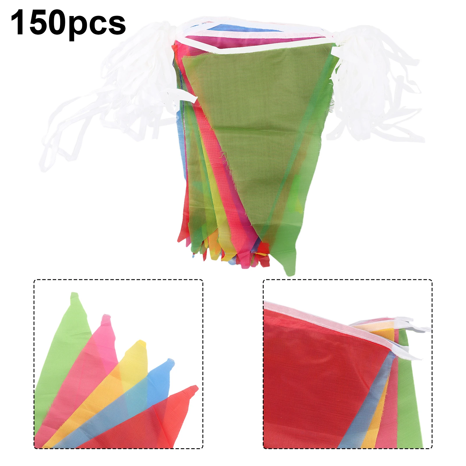 High Quality Flags Optional Color Easily Cleaned Taffeta Used Again Outdoor Pennant Triangle Flags 100M 150pcs Decor
High Quality Flags Optional Color Easily Cleaned Taffeta Used Again Outdoor Pennant Triangle Flags 100M 150pcs Decor