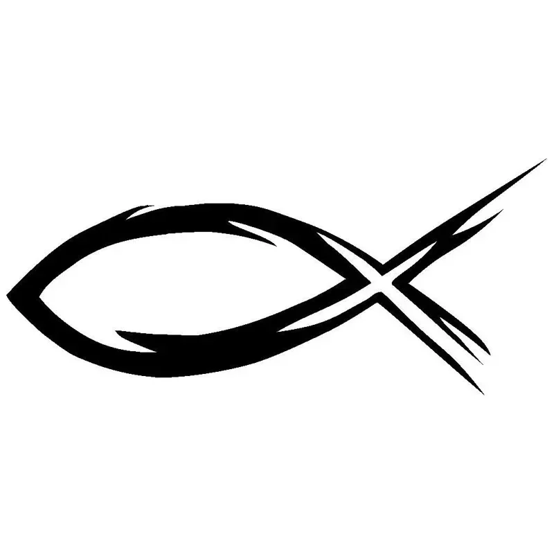 Car Sticker Jesus Fish Vinyl Decal Car Styling Window Decoration Creative Car Stickers 20.3cm*8.9cm
Car Sticker Jesus Fish Vinyl Decal Car Styling Window Decoration Creative Car Stickers 20.3cm*8.9cm