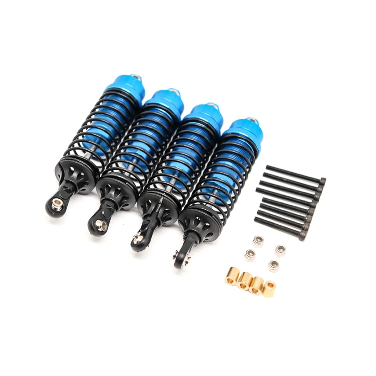 Металлический демпфер для YiKong, 4 шт., 1/10, YK4102, YK4103, 1/8, YK4082, запчасти для машин на гусеничном ходу с дистанционным управлением, аксессуары
Металлический демпфер для YiKong, 4 шт., 1/10, YK4102, YK4103, 1/8, YK4082, запчасти для машин на гусеничном ходу с дистанционным управлением, аксессуары