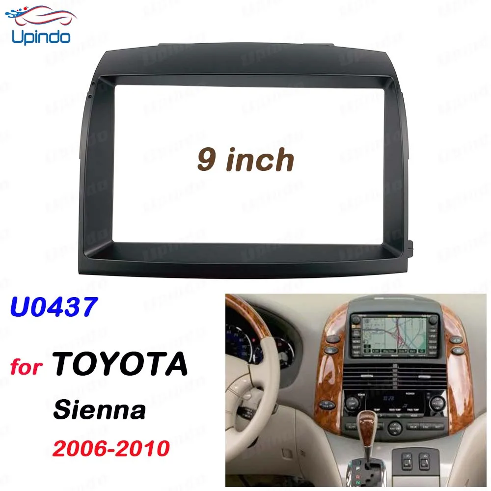 Автомобильные аксессуары 2 Din 9 дюймов радио Fascia DVD GPS MP5 Панель рамка для Toyota Sienna 2006-2010 комплект крепления приборной панели
Автомобильные аксессуары 2 Din 9 дюймов радио Fascia DVD GPS MP5 Панель рамка для Toyota Sienna 2006-2010 комплект крепления приборной панели