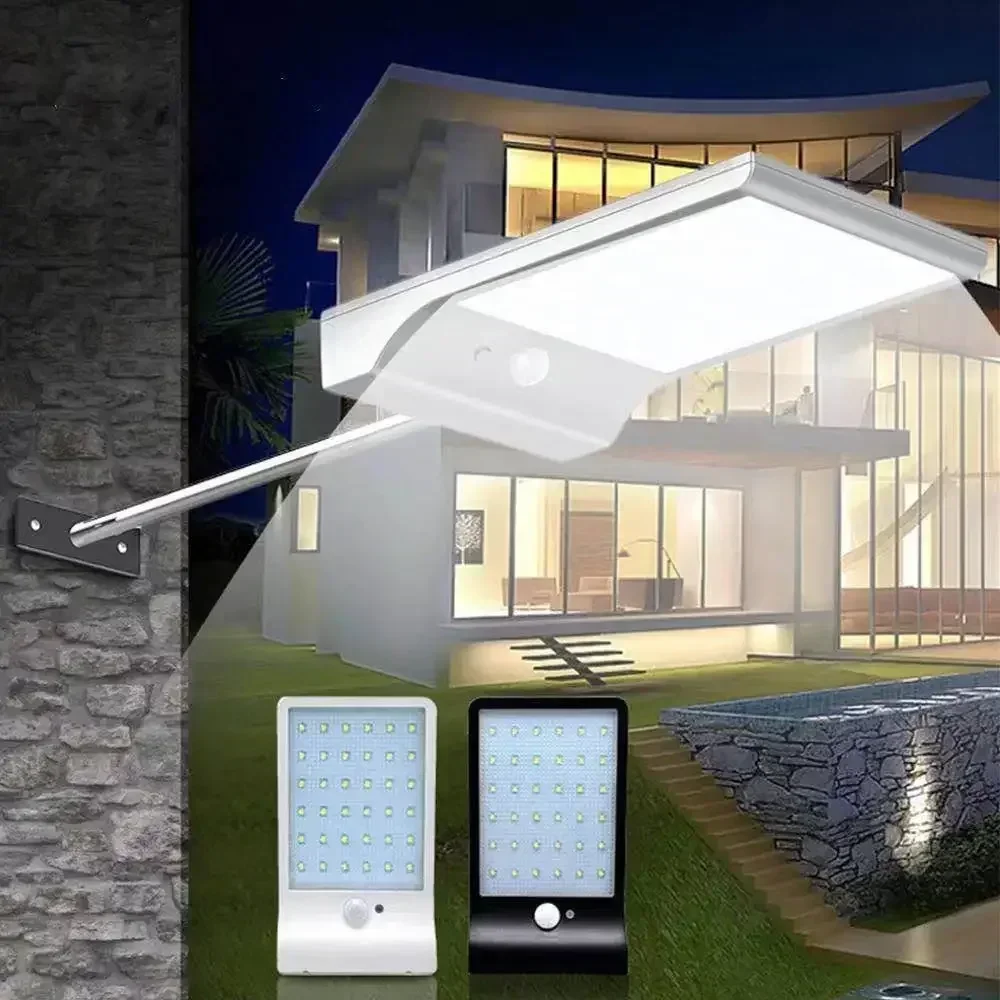 Solar Lights 36/48LED Human Sensor Light Garden Lighting Outdoor Garden Decorative Lights Waterproof Street Lamps Wall Lights
Solar Lights 36/48LED Human Sensor Light Garden Lighting Outdoor Garden Decorative Lights Waterproof Street Lamps Wall Lights