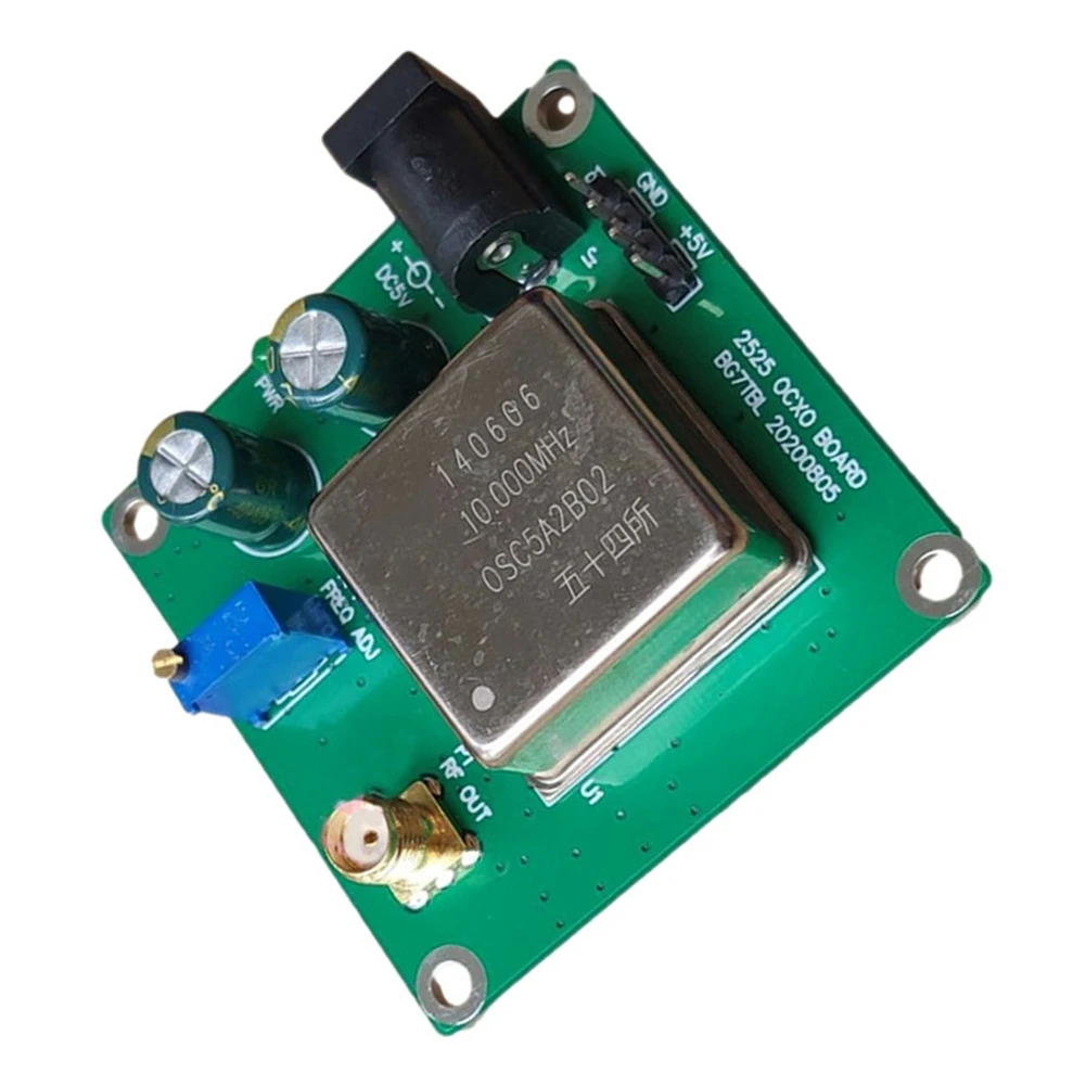 1pcs 10MHz Frequency OCXO Board Constant Temperature Crystal Oscillator Sine Wave OCXO-10M-2525 Output 10MHz/13DBM
1pcs 10MHz Frequency OCXO Board Constant Temperature Crystal Oscillator Sine Wave OCXO-10M-2525 Output 10MHz/13DBM