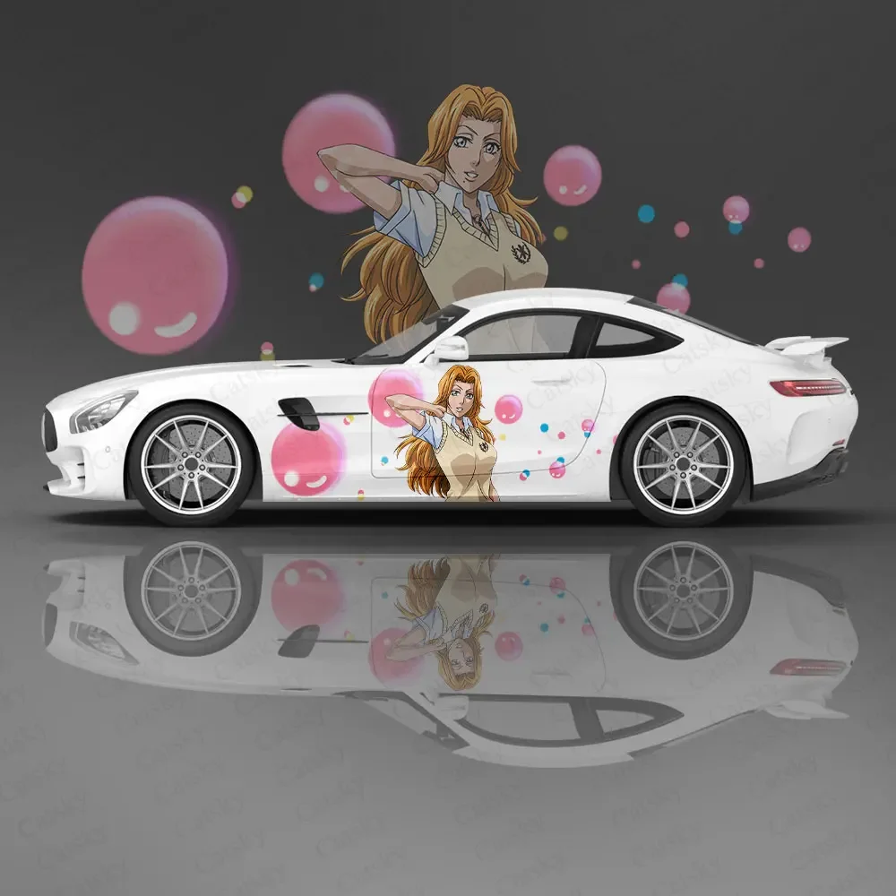 

Rangiku Matsumoto - Bleach Car Body Stickers Anime Itasha Car Side Decal Sticker Car Body Sticker Car Body Decor Stickers