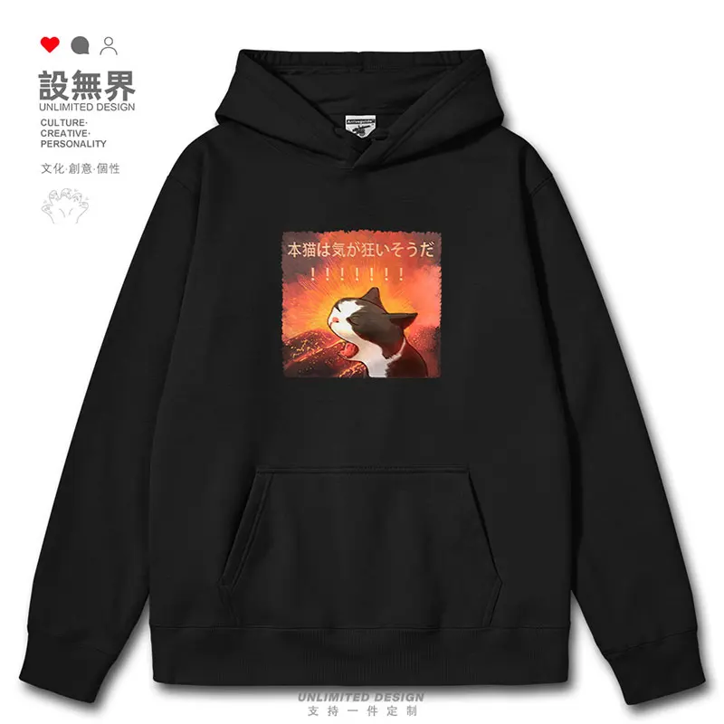 Original Japanese Spitfire Cat Fun and Crazy Fun mens hoodies printed long sleeve fashion sweatshirt new clothes autumn winter
Original Japanese Spitfire Cat Fun and Crazy Fun mens hoodies printed long sleeve fashion sweatshirt new clothes autumn winter