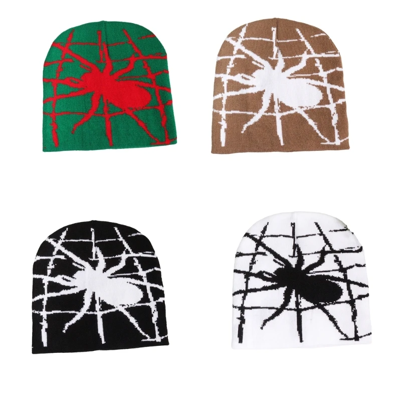 Adult Teens Jacquard Spiderweb Pattern Knitted Hat Winter Cycling Windproof Hat 264E
Adult Teens Jacquard Spiderweb Pattern Knitted Hat Winter Cycling Windproof Hat 264E