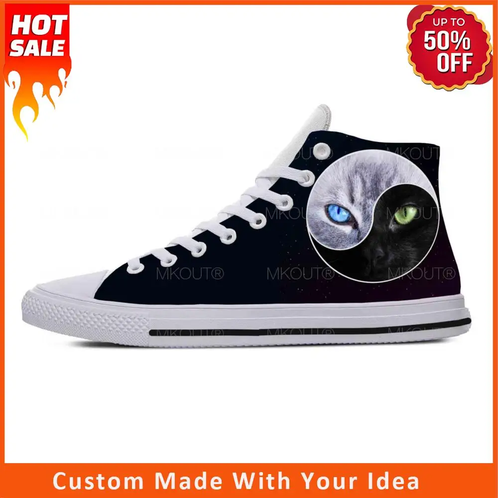 Hot Yin Yang Cat Animal Anime Cartoon Manga Comic Casual Cloth Shoes High Top Lightweight Breathable 3D Print Men Women Sneakers 
Hot Yin Yang Cat Animal Anime Cartoon Manga Comic Casual Cloth Shoes High Top Lightweight Breathable 3D Print Men Women Sneakers