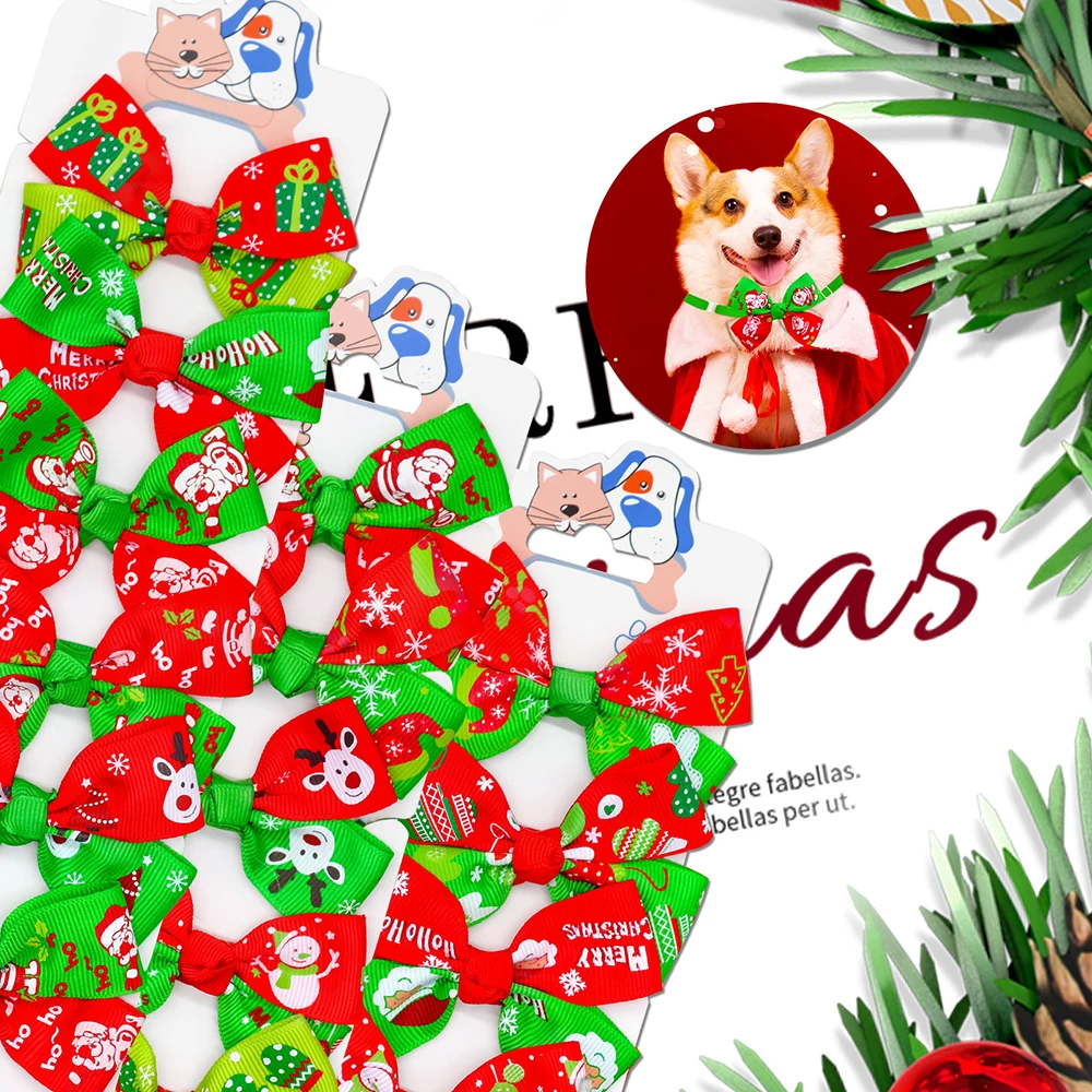 Christmas Style Dog Bow Pet Bows Dog Bowknot Dog Collar Puppy Decorate Adjustable Dog Collar for Small Dog Product Pet Supplies
Christmas Style Dog Bow Pet Bows Dog Bowknot Dog Collar Puppy Decorate Adjustable Dog Collar for Small Dog Product Pet Supplies