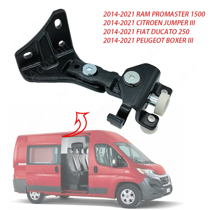 Top Right Sliding Door Roller for Citroen Jumper/Fiat Ducato/Peugeot Boxer Bus Box 250 Ram ProMaster 1500 2014-2022 1616813480
Top Right Sliding Door Roller for Citroen Jumper/Fiat Ducato/Peugeot Boxer Bus Box 250 Ram ProMaster 1500 2014-2022 1616813480