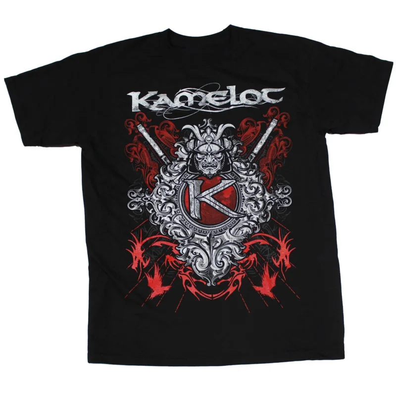 

Kamelot samurai T-shirt short sleeve cotton black men all size S to 5XL hc1360