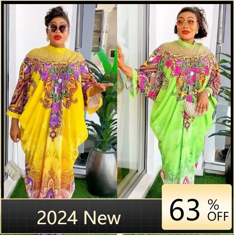 African Dresses for Women Elegant Muslim Print Boubou Abayas Robe Dashiki Traditional Africa Clothes Ankara Outfit Evening Gowns
African Dresses for Women Elegant Muslim Print Boubou Abayas Robe Dashiki Traditional Africa Clothes Ankara Outfit Evening Gowns