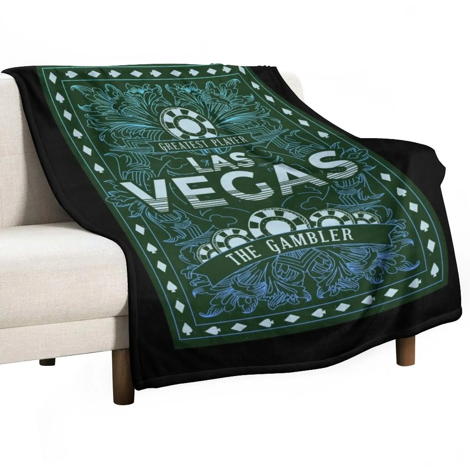 Las Vegas Gambler T-Shirt. Throw Blanket Picnic Blanket Vintage Blanket Blankets For Bed Beach Blanket
Las Vegas Gambler T-Shirt. Throw Blanket Picnic Blanket Vintage Blanket Blankets For Bed Beach Blanket