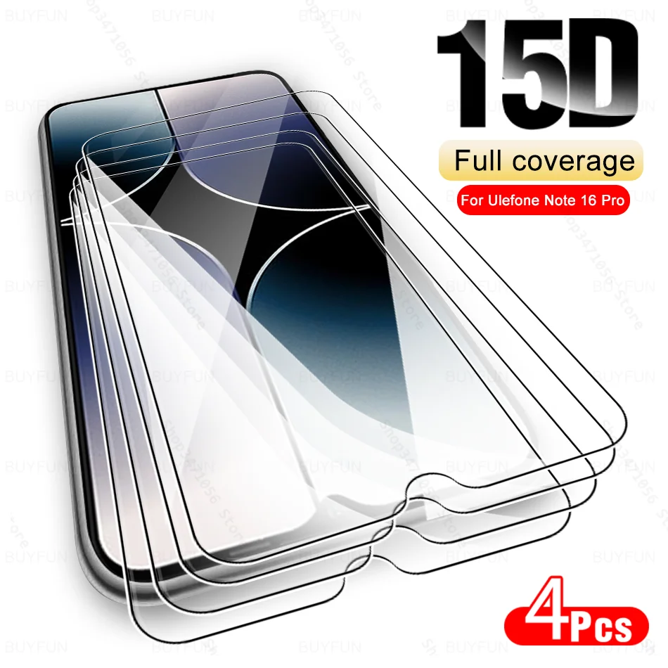 4 шт. 15D стекло для Ulefone Note 16 Pro 4G безопасное закаленное стекло Ule Fone Note16 16Pro Note16Pro 6,52 дюйма прозрачная защита экрана
4 шт. 15D стекло для Ulefone Note 16 Pro 4G безопасное закаленное стекло Ule Fone Note16 16Pro Note16Pro 6,52 дюйма прозрачная защита экрана