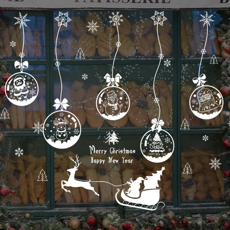 White Christmas Ball Solid Color Wall Sticker Waterproof Double-sided Window Glass Door Festive Decoration Painting Window Film
White Christmas Ball Solid Color Wall Sticker Waterproof Double-sided Window Glass Door Festive Decoration Painting Window Film