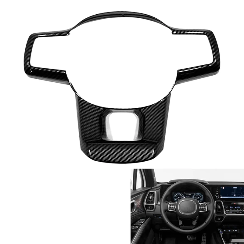 Car Steering Wheel Panel Cover Trim Decoration Frame Sticker For Kia Sorento MQ4 2021 2022
Car Steering Wheel Panel Cover Trim Decoration Frame Sticker For Kia Sorento MQ4 2021 2022