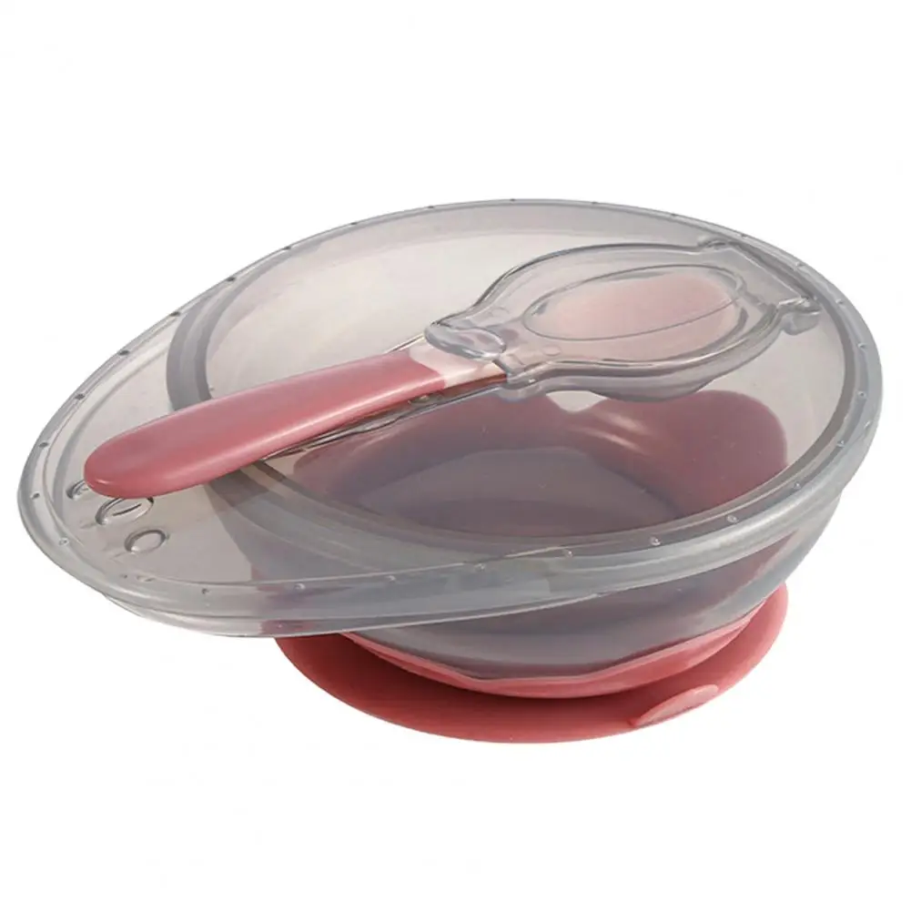 Baby Cutlery Kit Useful Smooth Edge Anti-scald Handle Daily Use Baby Feeding Bowl Complementary Food Bowl
Baby Cutlery Kit Useful Smooth Edge Anti-scald Handle Daily Use Baby Feeding Bowl Complementary Food Bowl