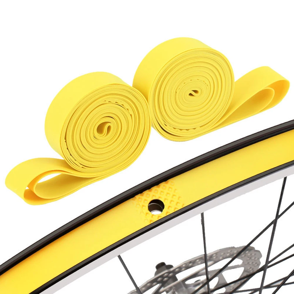 

2pcs/Set Mountain Bike Tire Liner Anti-Puncture Pad Inner Tube PVC Rim Tapes Strips Protection Bicycle Parts Accessories