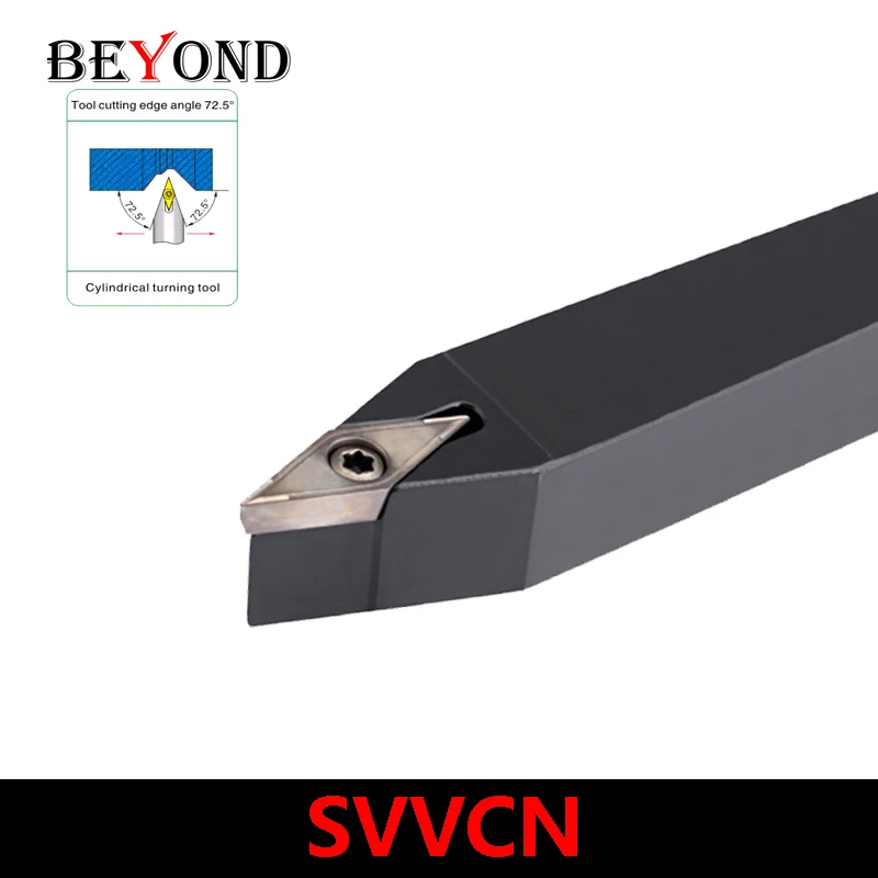 BEYOND SVVCN SVVCN1010H11 SVVCN1212H11 SVVCN1616H11 SVVCN2020K11 SVVCN2525M11 SVVCN2525M16 SVVCN3232P16 CNC Lathe Tool Holder
BEYOND SVVCN SVVCN1010H11 SVVCN1212H11 SVVCN1616H11 SVVCN2020K11 SVVCN2525M11 SVVCN2525M16 SVVCN3232P16 CNC Lathe Tool Holder