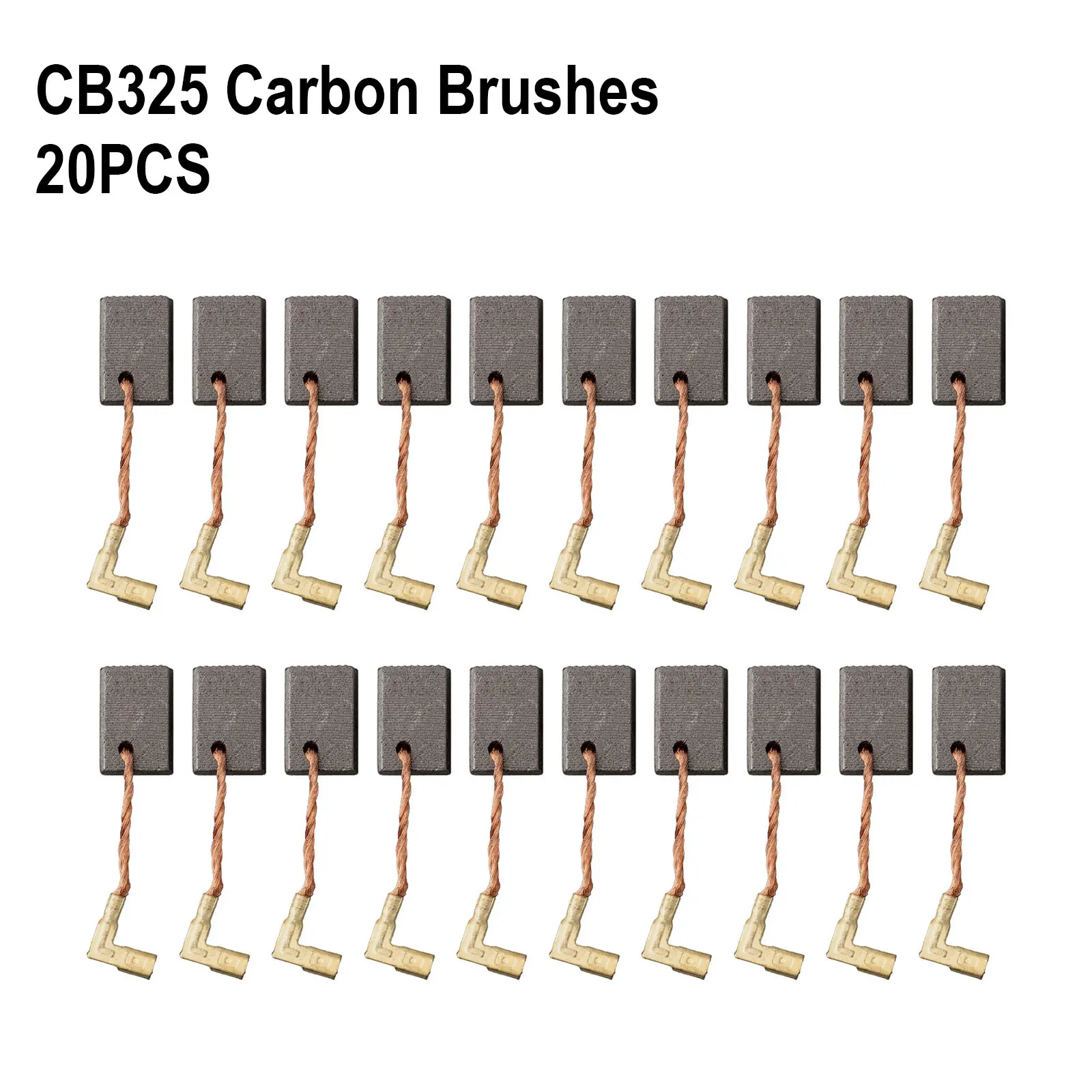 Increase Motor Efficiency with Motor Carbon Brushes CB325, Compatible with 9554NB 9557NB Angle Grinder, Pack of 20
Increase Motor Efficiency with Motor Carbon Brushes CB325, Compatible with 9554NB 9557NB Angle Grinder, Pack of 20