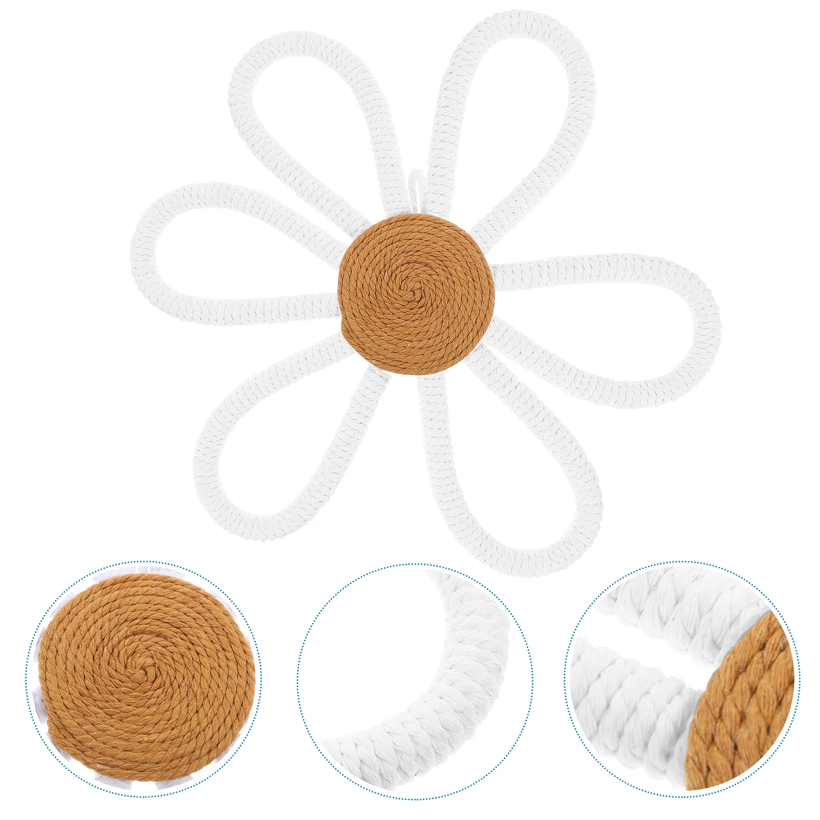 Украшение для детской комнаты в богемном стиле, плетеная хлопковая веревка с цветами
Украшение для детской комнаты в богемном стиле, плетеная хлопковая веревка с цветами