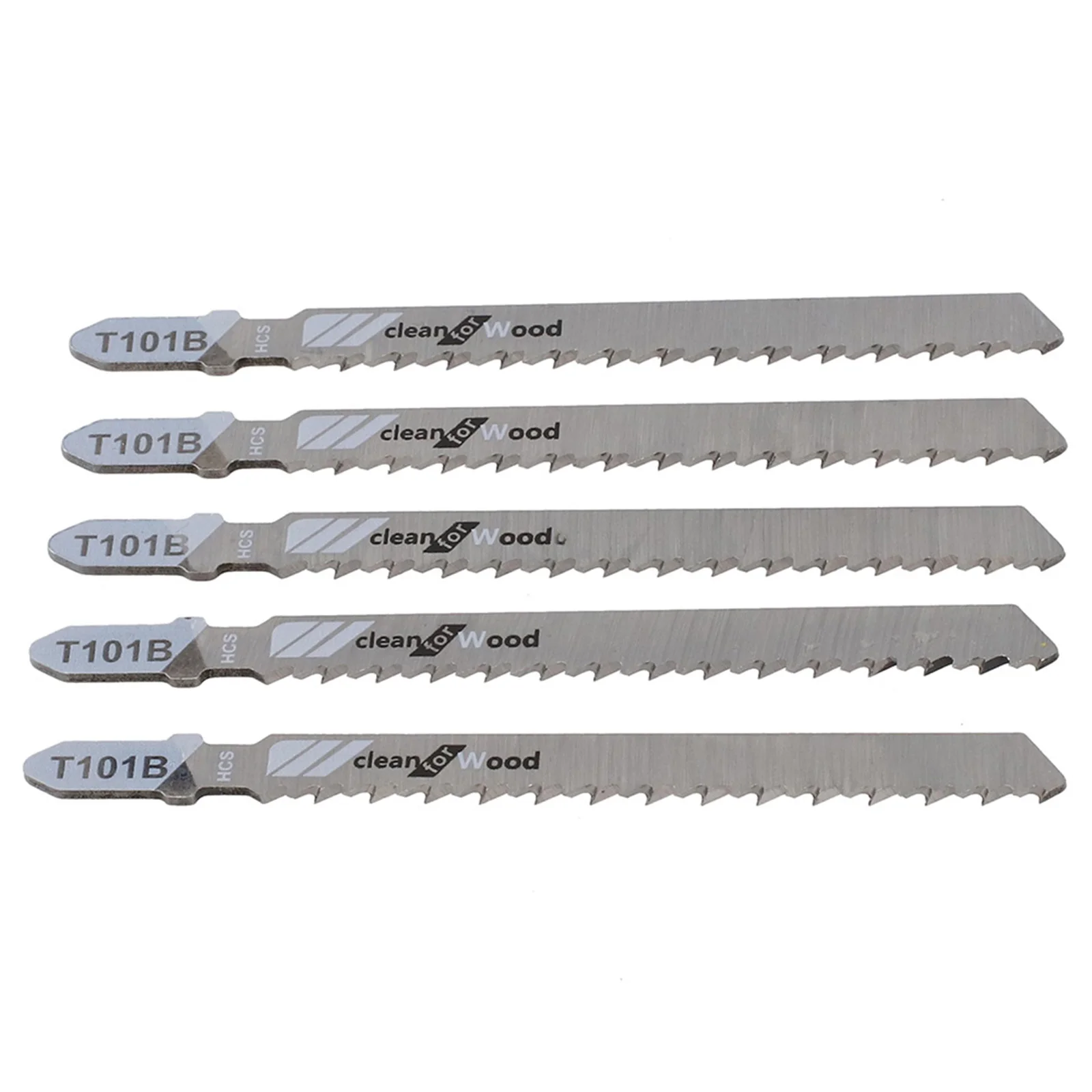 Plywood Cutting Laminates Veneers For Hard And Soft Wood T101B Jig Saw Blade 100mm 5PCS 76mm High-Carbon Steel
Plywood Cutting Laminates Veneers For Hard And Soft Wood T101B Jig Saw Blade 100mm 5PCS 76mm High-Carbon Steel