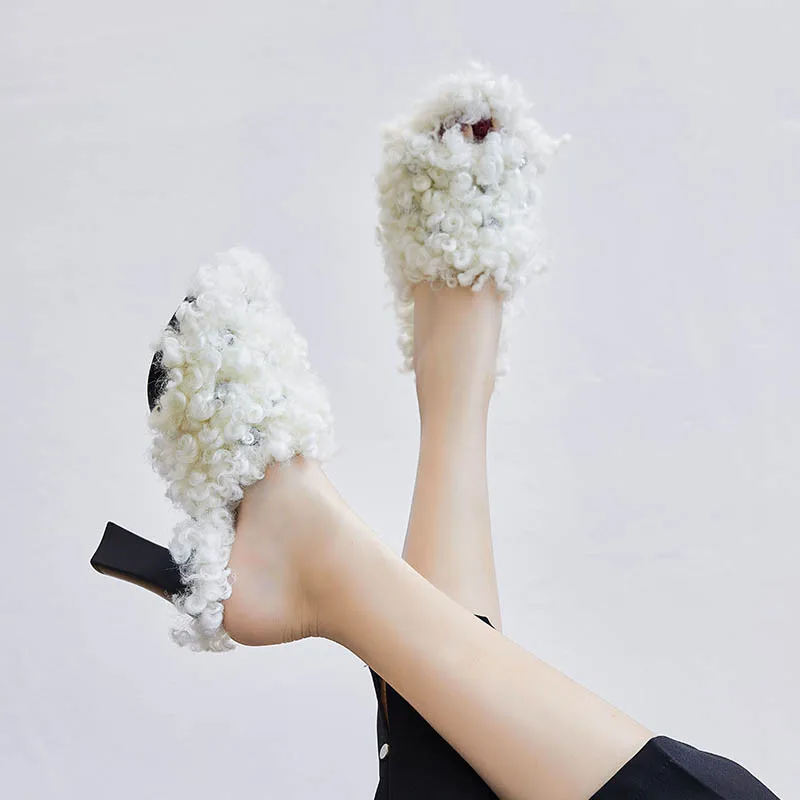 Brand Fashion Sexy High Heels Autumn And Winter New Wool Plus Velvet French Party Ladies Slim High Heels Rhinestone Leather
Brand Fashion Sexy High Heels Autumn And Winter New Wool Plus Velvet French Party Ladies Slim High Heels Rhinestone Leather