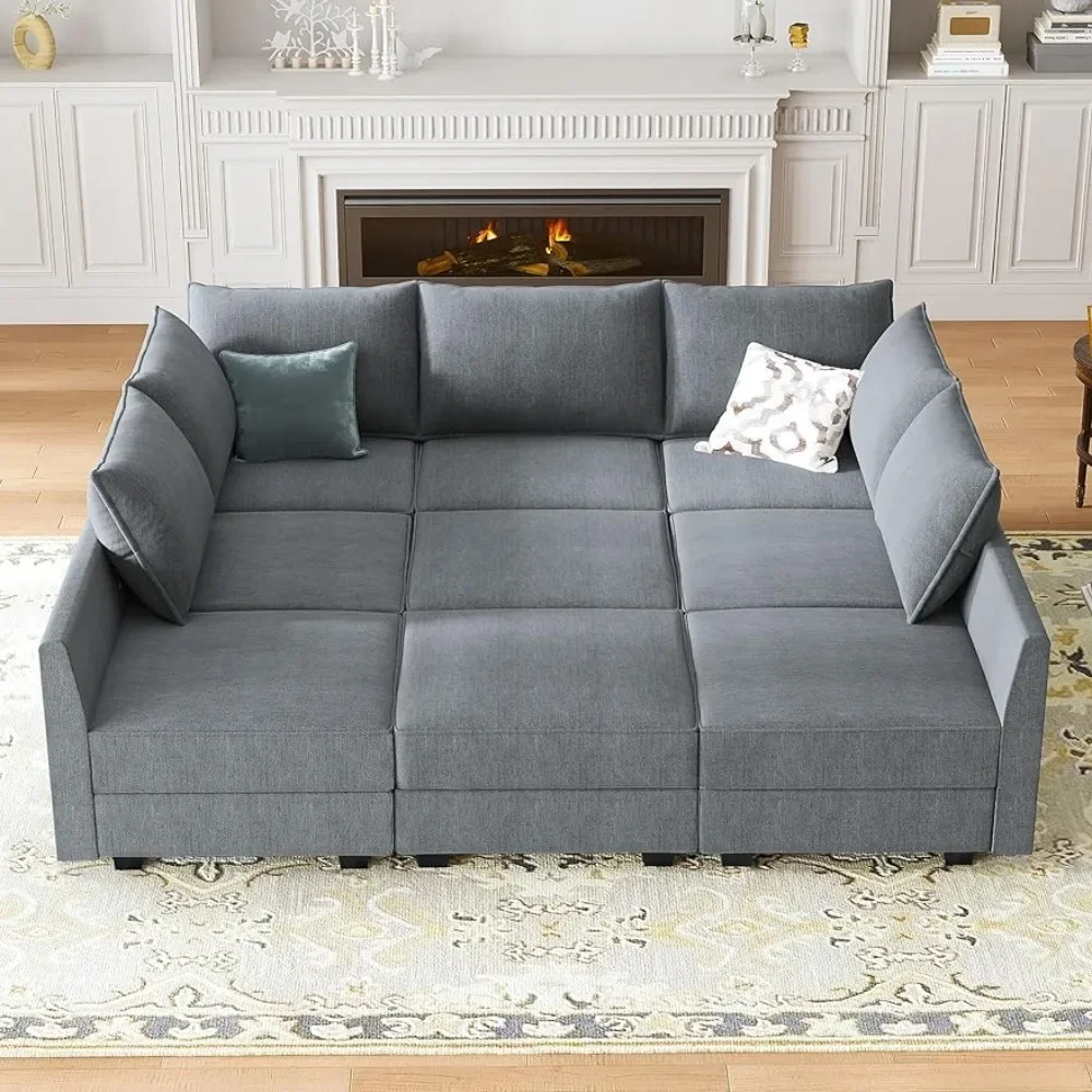Living Room Sofa with Storage Seat Reversible, Oversized Sleeper Sectional Sofa Set, Modular Sectional Sleeper Sofa Bed
Living Room Sofa with Storage Seat Reversible, Oversized Sleeper Sectional Sofa Set, Modular Sectional Sleeper Sofa Bed