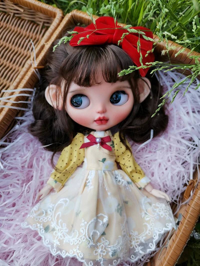 Одежда для куклы Dula платье розовые разбитые цветы Blythe ob24 ob22 Azone Licca ICY jerfish 1/6 аксессуары для кукол Bjd Бесплатная доставка
Одежда для куклы Dula платье розовые разбитые цветы Blythe ob24 ob22 Azone Licca ICY jerfish 1/6 аксессуары для кукол Bjd Бесплатная доставка