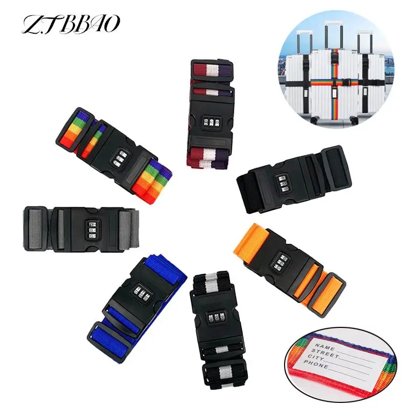 1PCS 3 Digits Password Lock Buckle Strap Baggage Belts Password Lock Packing Luggage Bag With Luggage Strap
1PCS 3 Digits Password Lock Buckle Strap Baggage Belts Password Lock Packing Luggage Bag With Luggage Strap