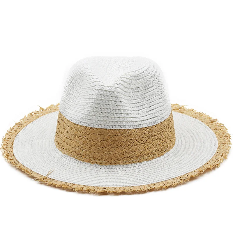 Women Summer Straw Hats Fashion Girl Panama Sun Hat Hand Made Uv Protection Beach Caps Unisex Brand Outdoor Hat for Travel
Women Summer Straw Hats Fashion Girl Panama Sun Hat Hand Made Uv Protection Beach Caps Unisex Brand Outdoor Hat for Travel