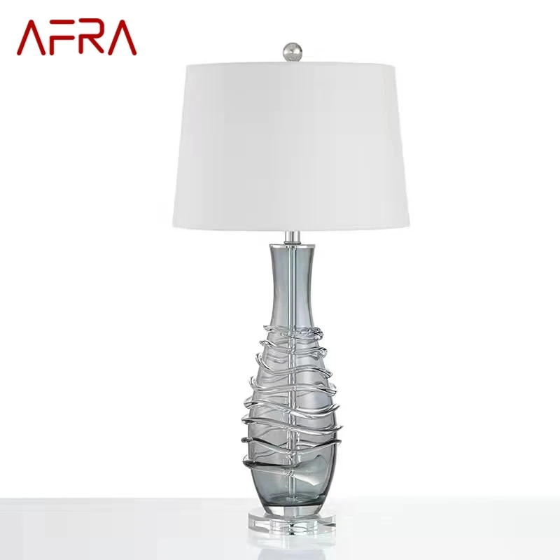 AFRA Nordic Glaze Table Lamp Modern Art Iiving Room Bedroom Study Hotel LED Personality Originality Desk Light
AFRA Nordic Glaze Table Lamp Modern Art Iiving Room Bedroom Study Hotel LED Personality Originality Desk Light
