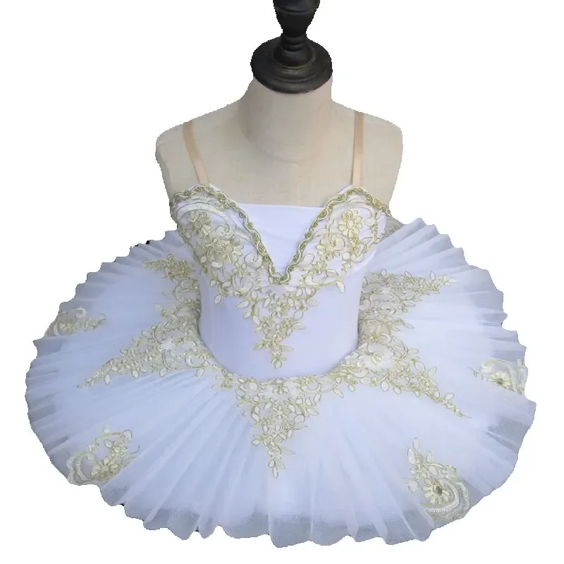 

Профессиональное классическое балетное платье-пачка, танцевальные костюмы для девочек с белым длинным лебедем и озером, танцевальная одежда для взрослых
