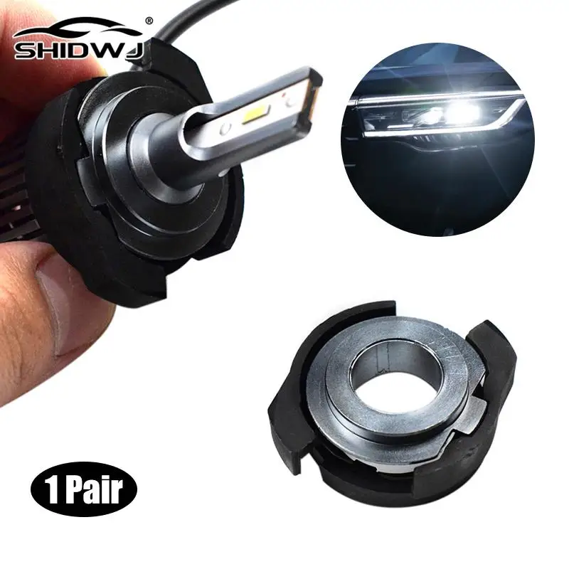 2Pcs H7 Automobile Led Headlight Bulb Base Replacement Holder Adapter Retainer Cover For Alfa Romeo VW Passat B6 VW Magotan
2Pcs H7 Automobile Led Headlight Bulb Base Replacement Holder Adapter Retainer Cover For Alfa Romeo VW Passat B6 VW Magotan