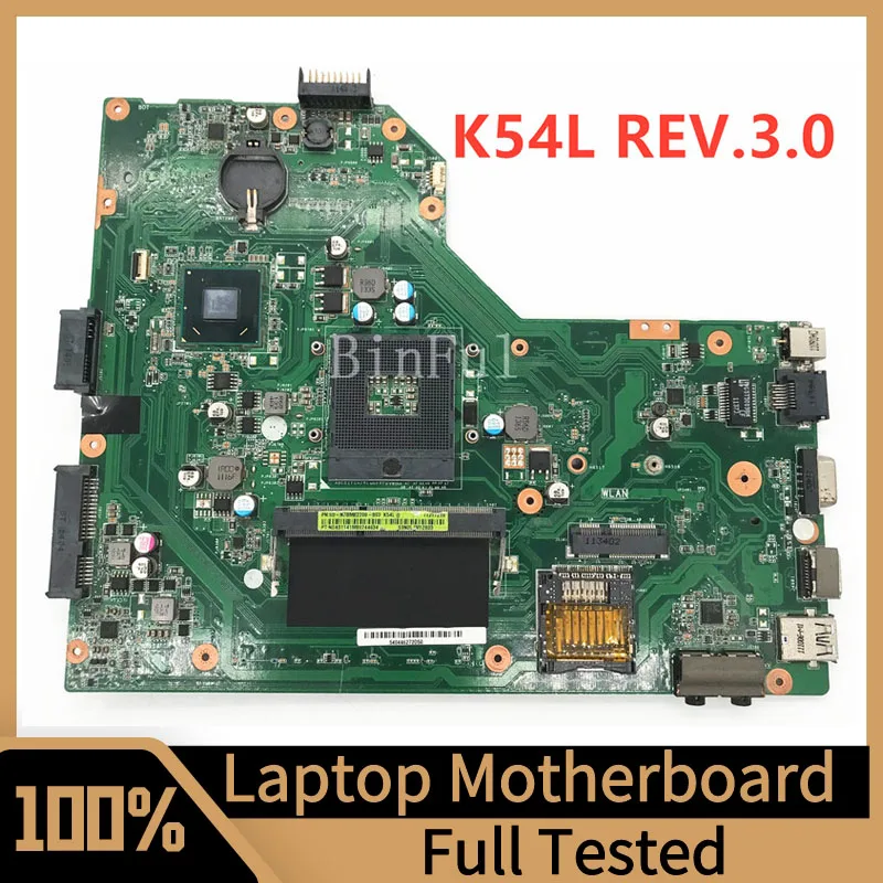 

K54L REV.3.0 Mainboard For ASUS Laptop Motherboard SLJ4P HM65 100% Full Tested Working Well