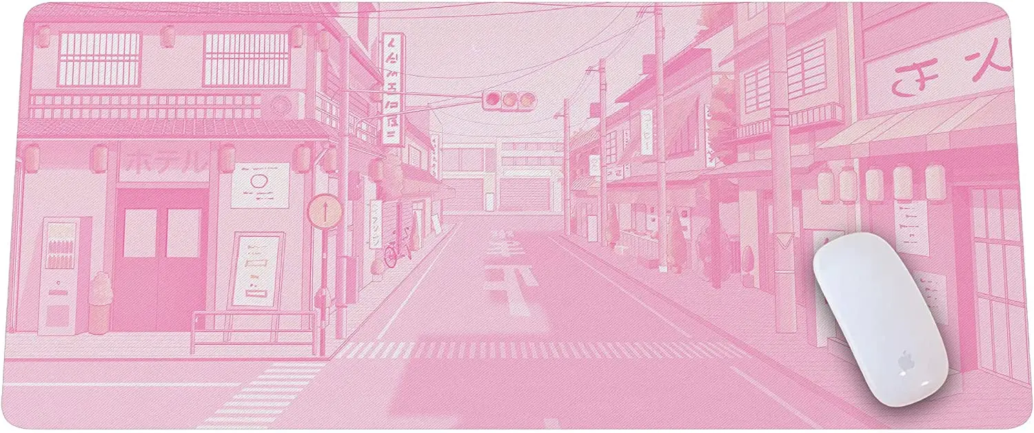 Pink Japanese Anime Vaporwave Mouse Mat Computer Pad for Lap Desk Mat Anime Mouse Pad Kawaii Large Gaming Pad Keyboard Pad
Pink Japanese Anime Vaporwave Mouse Mat Computer Pad for Lap Desk Mat Anime Mouse Pad Kawaii Large Gaming Pad Keyboard Pad