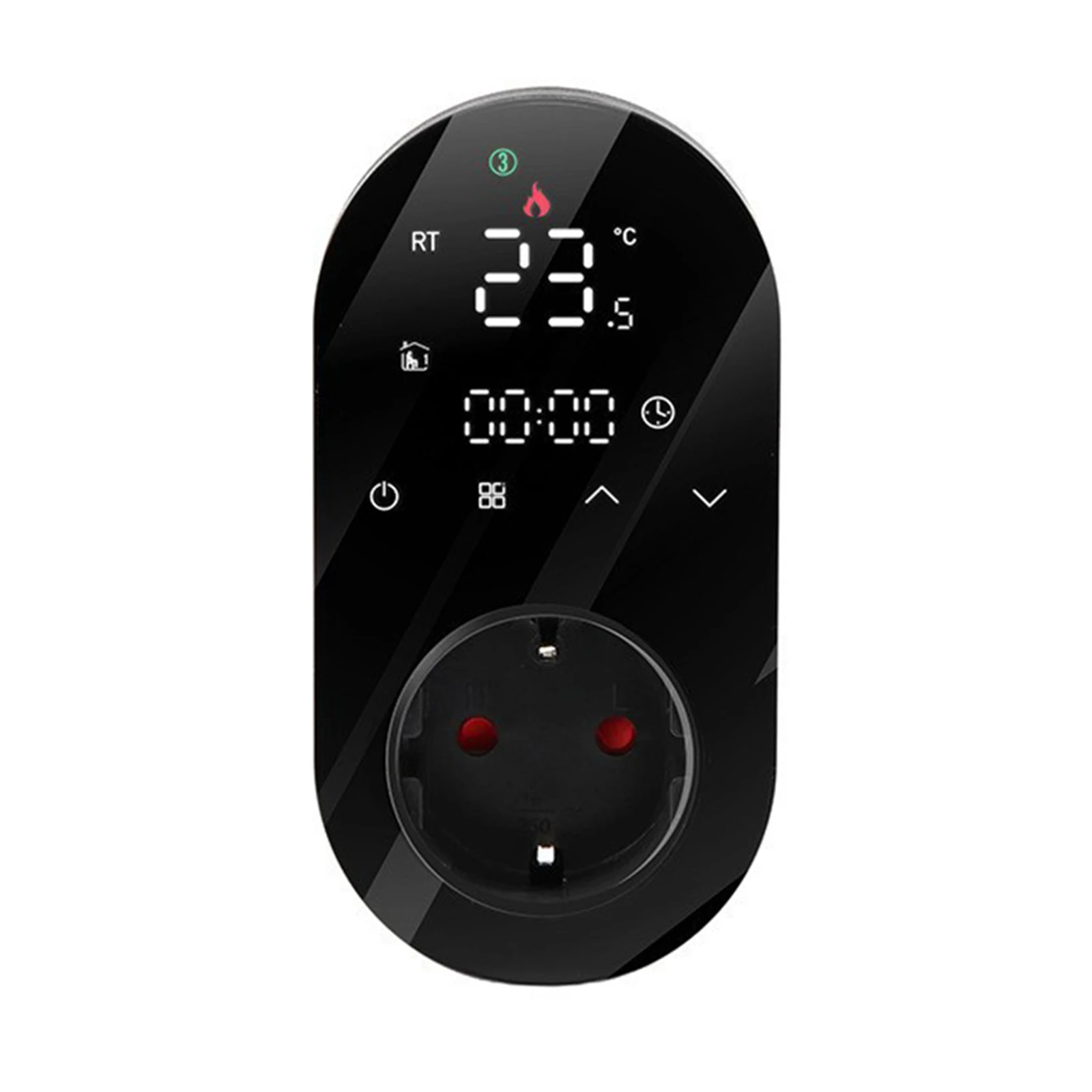 Plug in Smart Thermostat WiFi Temperature Control LED Manual & APP Control Heating and Cooling Mode Voice & Remote Control
Plug in Smart Thermostat WiFi Temperature Control LED Manual & APP Control Heating and Cooling Mode Voice & Remote Control