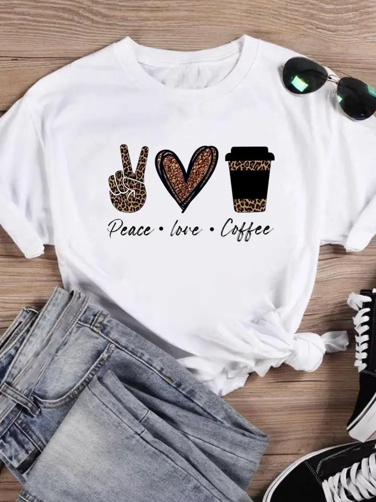 T-shirts Clothing Fashion Coffee 90s Trend Women Print Summer Shirt Female Graphic T Top Short Sleeve Cartoon Tee T-Shirt
T-shirts Clothing Fashion Coffee 90s Trend Women Print Summer Shirt Female Graphic T Top Short Sleeve Cartoon Tee T-Shirt