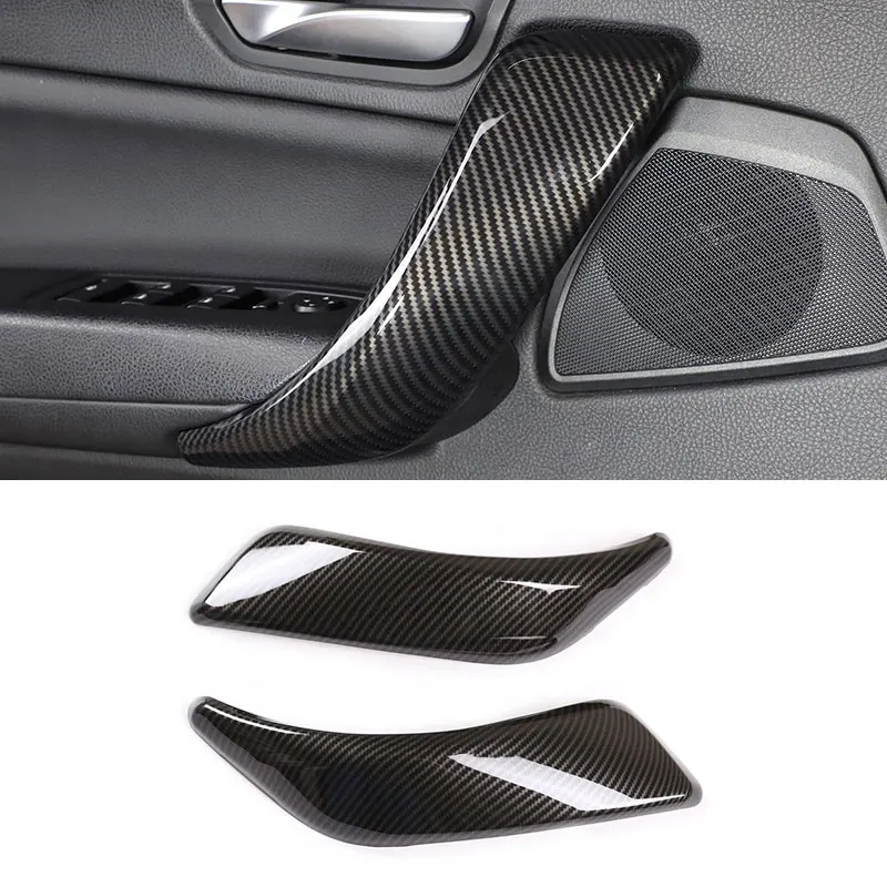For BMW 1 2 Series F20 F21 F22 F23 2012 - 2017 2pcs ABS Carbon Fiber Texture Interior Door Handle Pull Cover Protective Trim
For BMW 1 2 Series F20 F21 F22 F23 2012 - 2017 2pcs ABS Carbon Fiber Texture Interior Door Handle Pull Cover Protective Trim