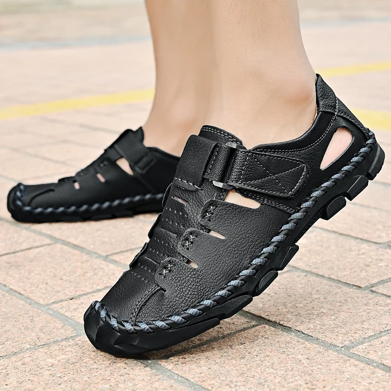 2022 New Men Summer Sandals Comfortable Soft Casual Shoes Plus-Sized Flats High Quality Beach Sandals Men Sandalias Hombre 38-48
2022 New Men Summer Sandals Comfortable Soft Casual Shoes Plus-Sized Flats High Quality Beach Sandals Men Sandalias Hombre 38-48