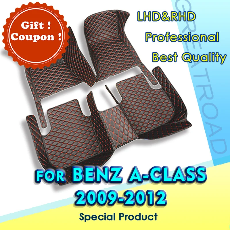 Car floor mats for BENZ A class W169 2009 2010 2011 2012 Custom auto foot Pads automobile carpet cover interior accessories
Car floor mats for BENZ A class W169 2009 2010 2011 2012 Custom auto foot Pads automobile carpet cover interior accessories