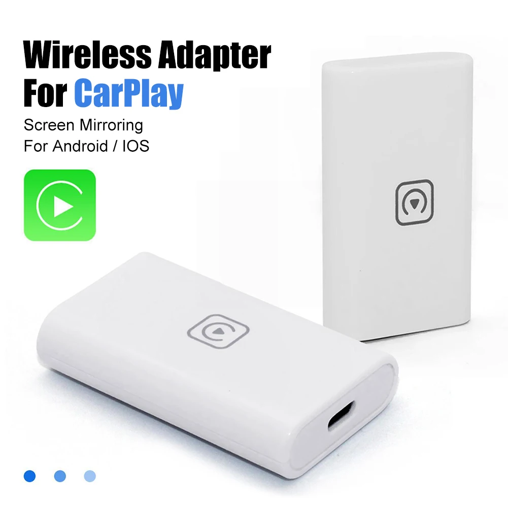 Wired to Wireless Adapter for CarPlay Android Auto 4 In 1 USB CarPlay Dongle Screen Mirroring for iPhone Android Smartphones
Wired to Wireless Adapter for CarPlay Android Auto 4 In 1 USB CarPlay Dongle Screen Mirroring for iPhone Android Smartphones