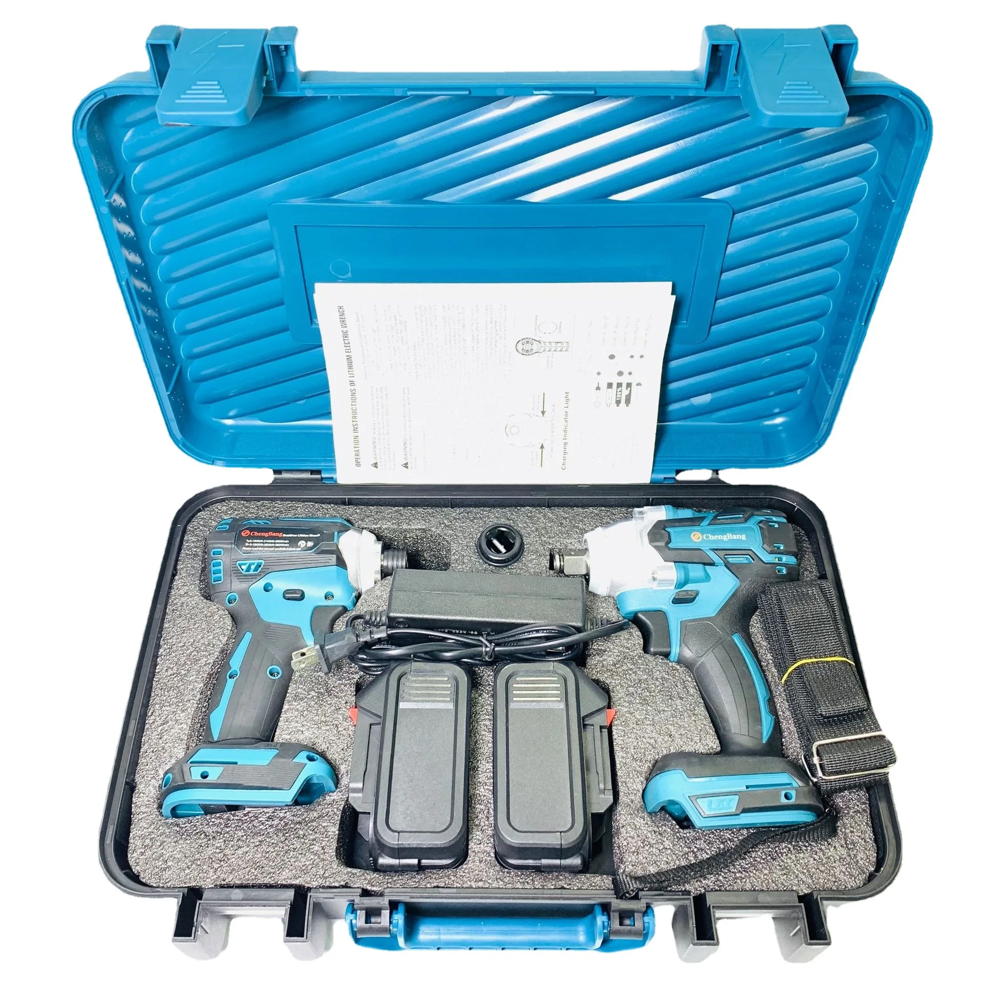 Brushless Lithium Battery Tool Combination 2-Piece Set Q171d2(Toolbox replaced with kit)
Brushless Lithium Battery Tool Combination 2-Piece Set Q171d2(Toolbox replaced with kit)