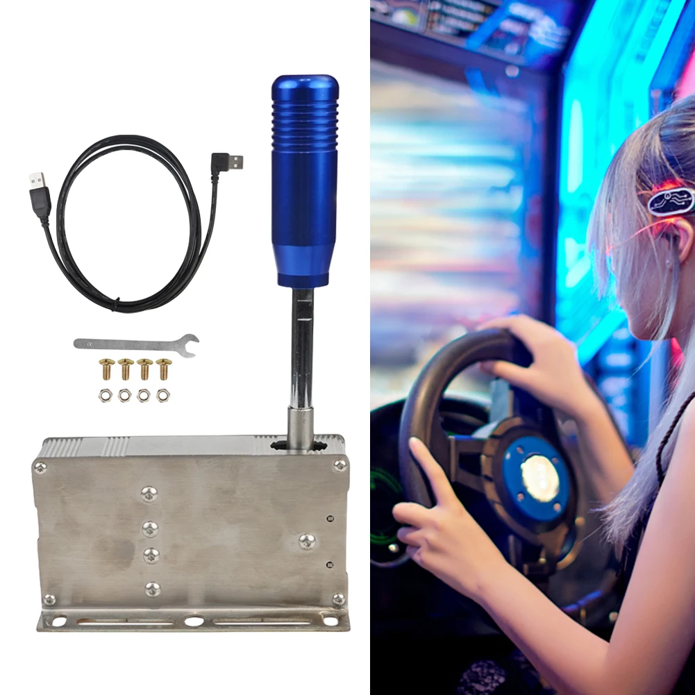 Generic USB H Gear Shifter for Thrustmaster T300RS GT T500 Shift Knob ...