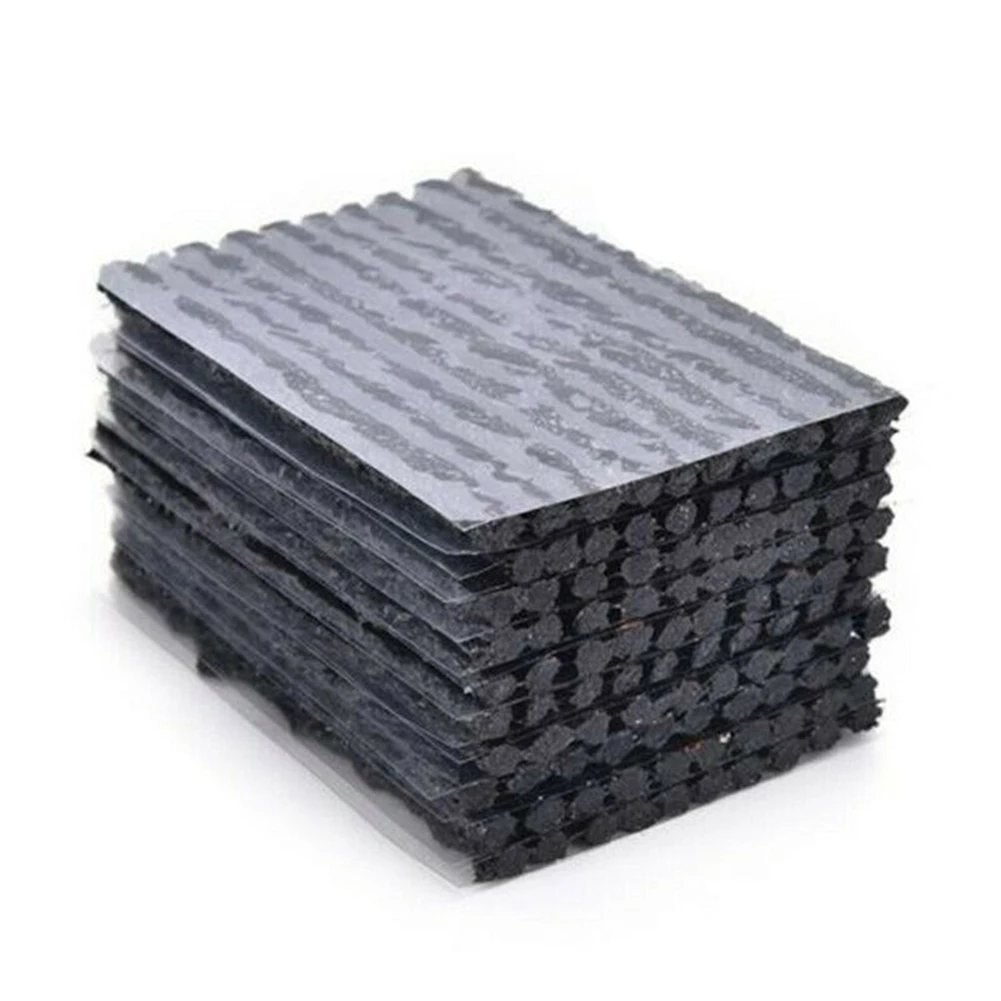 

50Pcs Car Bike Tyre Tubeless Seal Strip Plug Tire Puncture Repair Seal Strips Recovery Kit