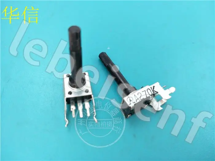 20pcs RK0936N Rotary Potentiometer A270K / Single Potentiometer / Shaft Diameter 4MM / Handle Length 20MM Flower Axis
20pcs RK0936N Rotary Potentiometer A270K / Single Potentiometer / Shaft Diameter 4MM / Handle Length 20MM Flower Axis